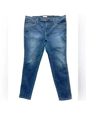 Madewell High Rise Skinny Jeans 10 Inch Stretchy Size 36